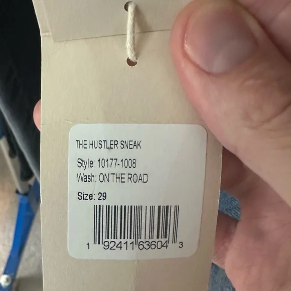 NWOT Mother Denim - THE HUSTLER SNEAK in ON THE ROAD - Picture 5 of 7